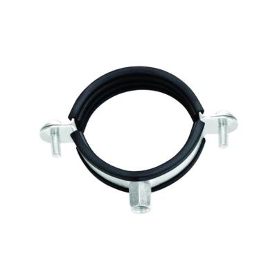 China Connection Hanging Pipe Clamp With Rubber for sale