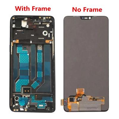 China OLED LCD Display For OPPO R15 LCD Display Touch Screen With Frame Digitizer Assembly Replacement for sale