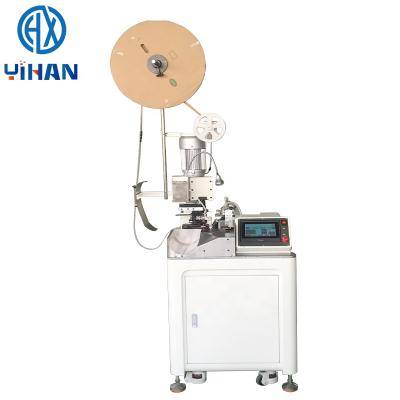 China Multifunctional terminal crimping machines tangential pressing and peeling automatic single head terminal crimping machine for sale