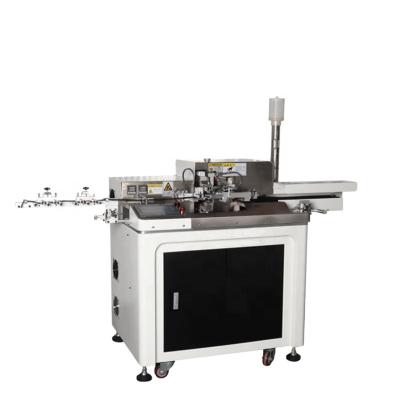 China Clipping & counting & Twisting & Tinning Double Ends Wire Cutting Strip Twist Dipping Machine Automatic Cable Stripping Twisting Cutting Tinning Making Machine for sale