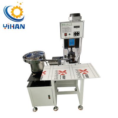 China 2T Automatic Crimping Vibrate Terminal Ferrule Machine Cable Pre-insulated Crimping Wire Plate Loose Terminal Assembly Machine for sale