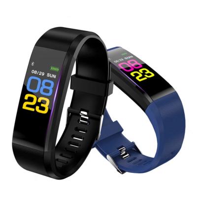 China 115 PLUS Smart Watch Heart Rate Blood Pressure Fitness Sport GPS Navigation Watch GPS Tracker Smartwatch for sale