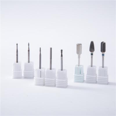 China Tungsten Around Beauty Salon Nail Bit School To Remove Dead Skin Exfoliating Tungsten Steel Grinding Head for sale