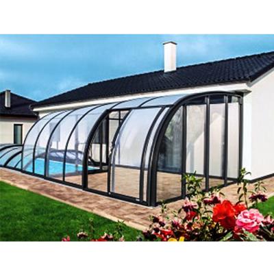 China Garden House Energy Saving Sunroom Sunroom Steel Sight Glass Sunroom for sale