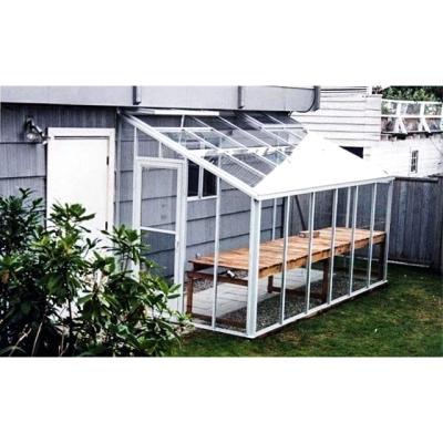 China Garden House Customized PC Clear Roof Plastic Free Standing Sunroom for sale