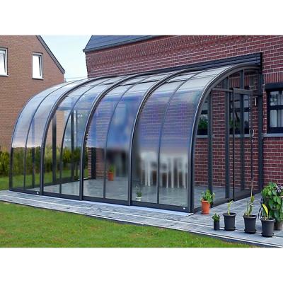 China Aluminum Garden House Verandas Cabins Garden Rooms Patio Enclosure for sale