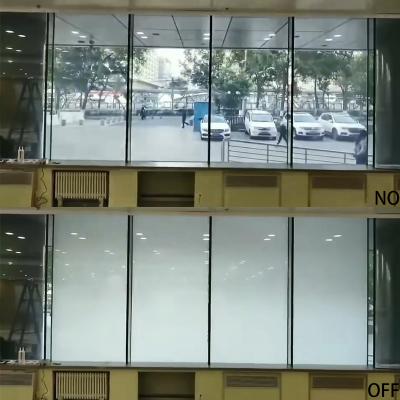 China Tint Smart Self Adhesive Electric Self Adhesive PDLC Switchable Smart Film for sale