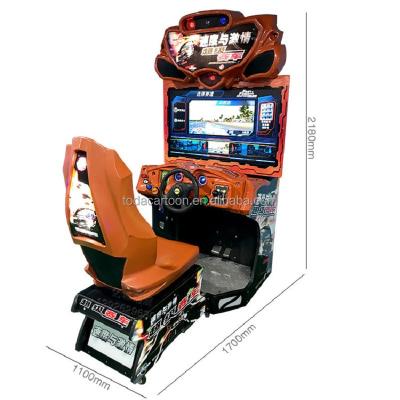 China Metal Toda Games Car Coin Operated Racing Car Racing Game Machine for sale