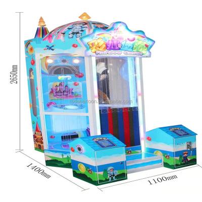 China 2021 Metal+Plastic Rainbow Castle Redemption Game Machine Ball for sale