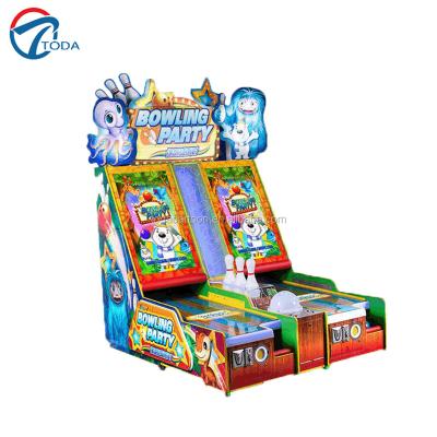 China Metal+Plastic Lane Master Bowling Equipment Indoor Sport Game Machine Coin Operated Bowling Game Machine Animal Bowling for sale