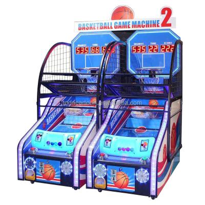 China Metal+Wooden Toda Video Games Kids Basketball Machine For Sale Basketball Machine Game 2 Players for sale