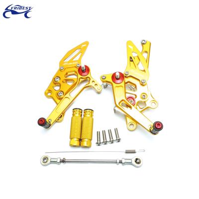 China Motorcycle Footpeg Foot Controls CNC Parts Rearset Fit For YAMAHA R25 R3 2014-2015 FYAYR001-BGD FYAYR001-BGD for sale