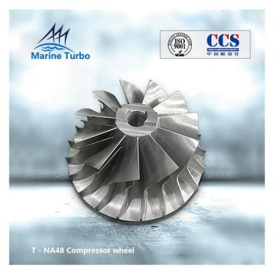 China NA48 Titanium Turbo Compressor Wheel For  Engine Turbocharger for sale