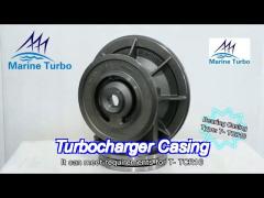 t- man turbocharger / t- tcr16 turbo bearing housing for marine propulsion engines