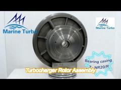 t- man turbocharger / t- nr20/r turbocharger rotor assembly for marine replacement parts