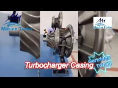 t- man turbocharger /  t- tcr14 turbocharger bearing housing for hfo, marine diesel oil, biofuel