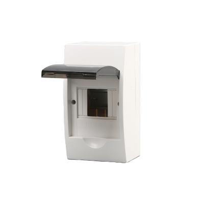 China Power Distribution Box Easy Installation Plastic Protection IP30 4/6/8/10/12 Way for sale