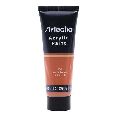 China Artecho Acrylic Paint for Art Paint, Decorate, Burnt Sienna 4.05 Ounce/120ml Acrylic Paint Supplies for Wood, Fabric, Crafts 4.05oz/120ml for sale