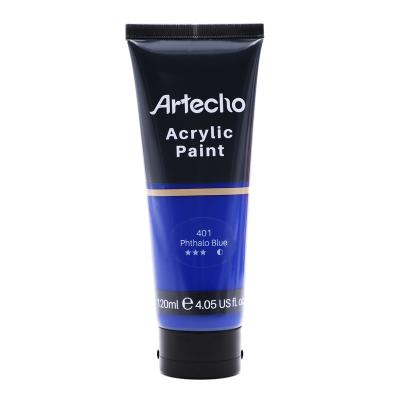 China Artecho Acrylic Paint for Art Paint, Decorate, Phthalo Blue 4.05 Ounce/120ml Acrylic Paint Supplies for Wood, Fabric, Crafts 4.05oz/120ml for sale