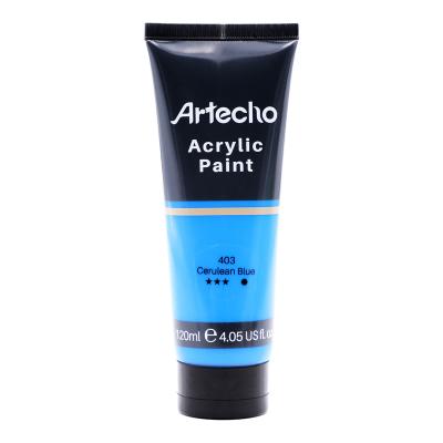 China Artecho Acrylic Paint for Art Paint, Decorate, Cerulean Blue 4.05 Ounce/120ml Acrylic Paint Supplies for Wood, Fabric, Crafts 4.05oz/120ml for sale