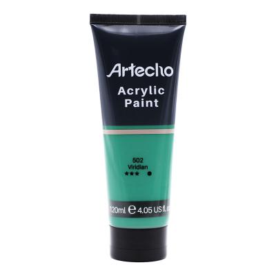 China Artecho Acrylic Paint for Art Paint, Decorate, Viridian Green 4.05 Ounce/120ml Acrylic Paint Supplies for Wood, Fabric, Crafts 4.05oz/120ml for sale