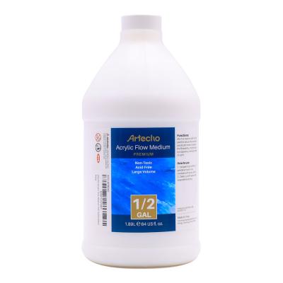 China Artecho Effects Medium Premium Acrylic Pouring Medium Half Gallon / 64oz Flow For Acrylic Paint 1.89L for sale