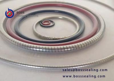 China  PTFE FEP PFA coated stainless steel spring energizer o rings for sale