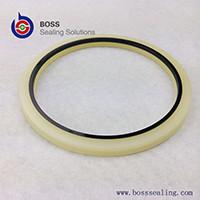 China Cushioning buffer seal hydraulic u seal and pneumatic rod seal blue purple HBY seal profile for sale