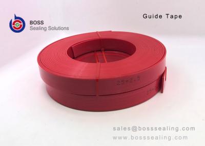 China Color rojo liso de la banda de la guía de la tira de desgaste de cinta de guía de la resina fenólica para los cilindros hidráulicos en venta