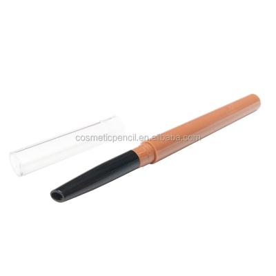 China Cosmetic OEM Personalized Plain Plastic Twist Retractable Empty Eyebrow Pencil Tube Container Packaging for sale