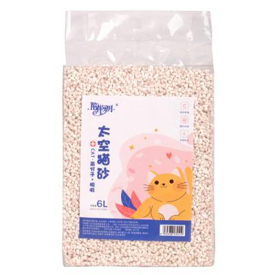 China Sustainable Wholesale Bulk Premium Tofu Space Dustproof Flushable Cat Litter Biodegradable for sale