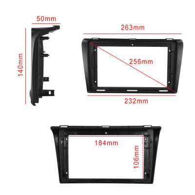 China Mazda 3 frame GPS car dvd player carplay radio 6 frame android machine axela car accessories monitor electronics gps for sale