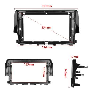 China Civic radio gps radio carplay dvd player monitor machine accessories honda car frame android car frame suitable gps for sale