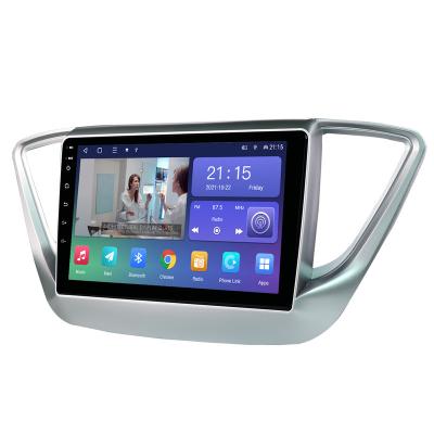 China Hyundai car accent Tucson i10 car accessories radio monitor DVD player body fixie android frame GPS for sale