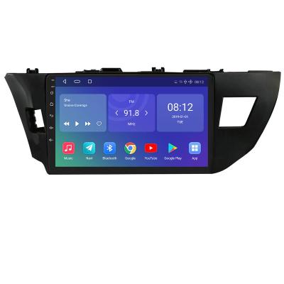 China ABS+PC suitable for Toyota car player Android body Corolla Land Cruiser Camry Prado car stereo dvd number frame parts machine for sale