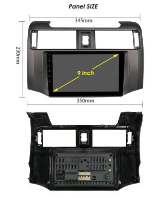 China Hot selling GPS for body radio fixie accessories toyota car 4Runner car DVD player monitor frame stereo machine for sale