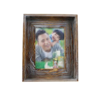 China Eco-Freindly Rustic Vintage Wooden Picture Frame Wooden Picture Frames for sale