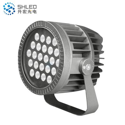 China Easy Installation Step Lighting 24V RGB LED Outdoor Floodlight Landscape Building Lighting Led Flood Light for sale