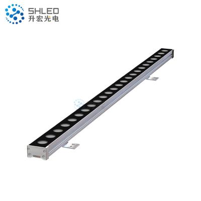 China hotel rgbw led wall washer light indoor outdoor 36w control uv for high rise building housing ip67 for sale