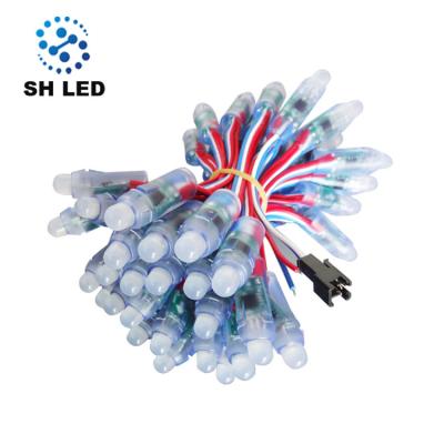 China Exterior Decoration Ws2811/ucs1903 12mm DC5V RGB LED Pixel Navidad de luz String Scam SPI Control for sale