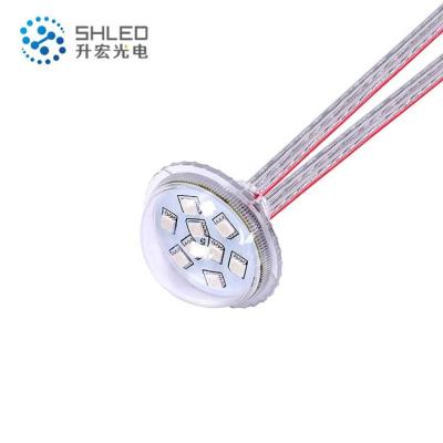 China Amusement Park Decoration Amusement Park 45mm RGB Led Pixel Amusement Light for sale