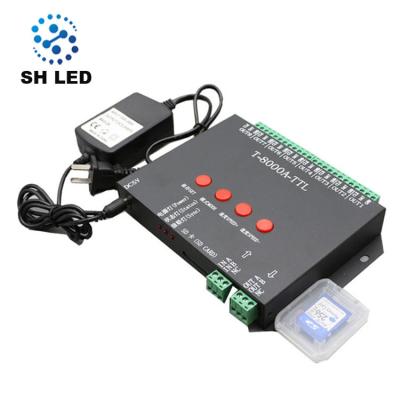 China high quality SD Card program t8000 led rgb pixel controller 128MB-2GB for sale