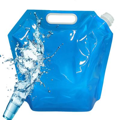 China ANTI-STATIC Deionized Plastic Flexible Semi-transparent Water Spout Translucency Blue Semi-Transparent High Quality Packaging Pouch for sale