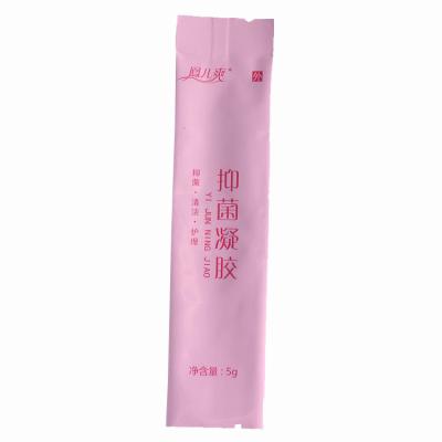 China Aseptic Disposable Smooth Surface External Use Of Bacteriostatic Gel Plastics Pouches Used On Skin Gels Packaging for sale