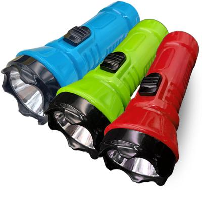 China Main ABS plastic camping flashlight selling the best high quality high power plastic rechargeable flashlight for sale