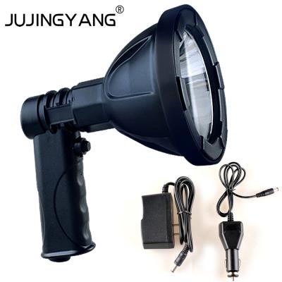 China ABS JY-215L 30W High Power Handheld Waterproof Vehicle LED Spotlight, Hunting Lamp, Strong Light Remote Fish Pond Fishing Lamp for sale