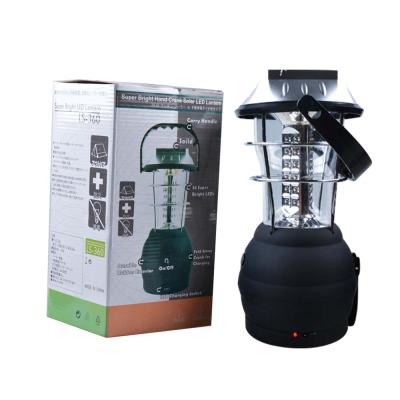 China CAMPING JUJINGYANG Solar Charging Lamp Portable Camping Lantern for sale