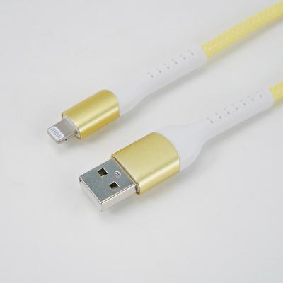 China Mobile Phone Factory Price New Mold 5V 2.4A USB High Speed ​​Nylon Braided Cable Fast Charging Cable for sale