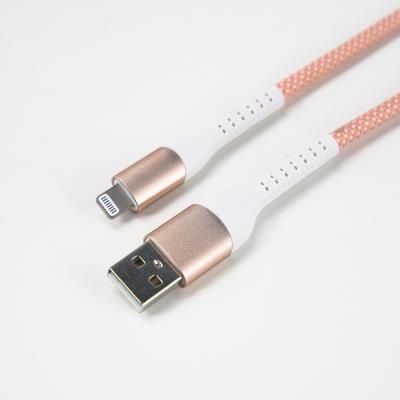 China Mobile Phone Factory Price New Mold 5V 2.4A USB High Speed ​​Nylon Braided Cable Fast Charging Cable for sale