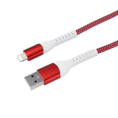 China New Mold 5V 2.4A High Speed ​​Nylon Braided Mobile Phone USB Cable Fast Charging Cable for sale